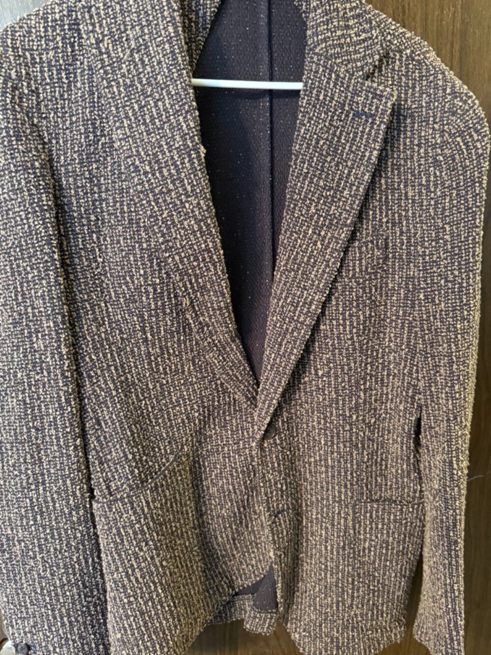 Textured Brown Blazer (42R)
